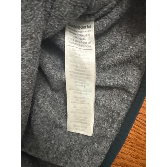 Patagonia Synchilla Gray Green Men's Small Pullover Sweater- EUC - Picture 5 of 6